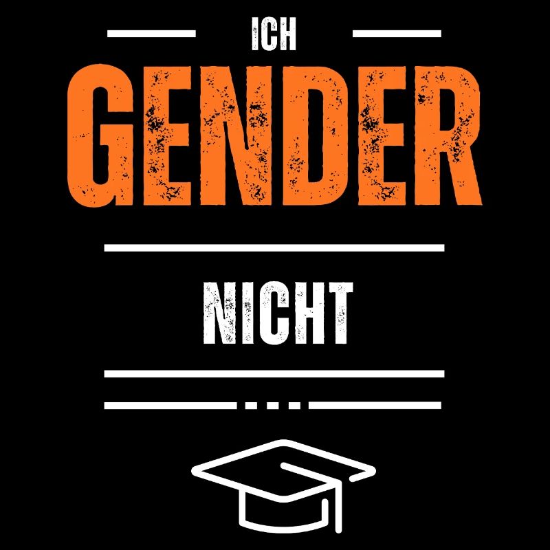 Ich Gender Nicht Statement Shirt