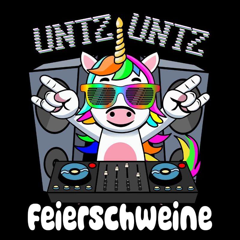 DJ Einhorn - Untz Untz Feierschweine-Techno, Rave