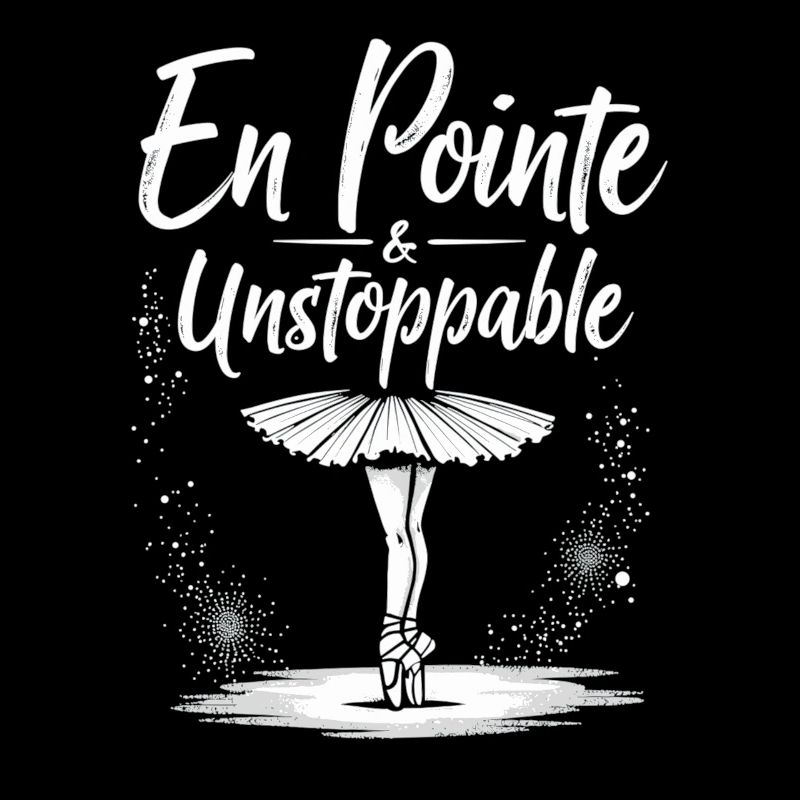 En Pointé et danseur de ballet infatigable