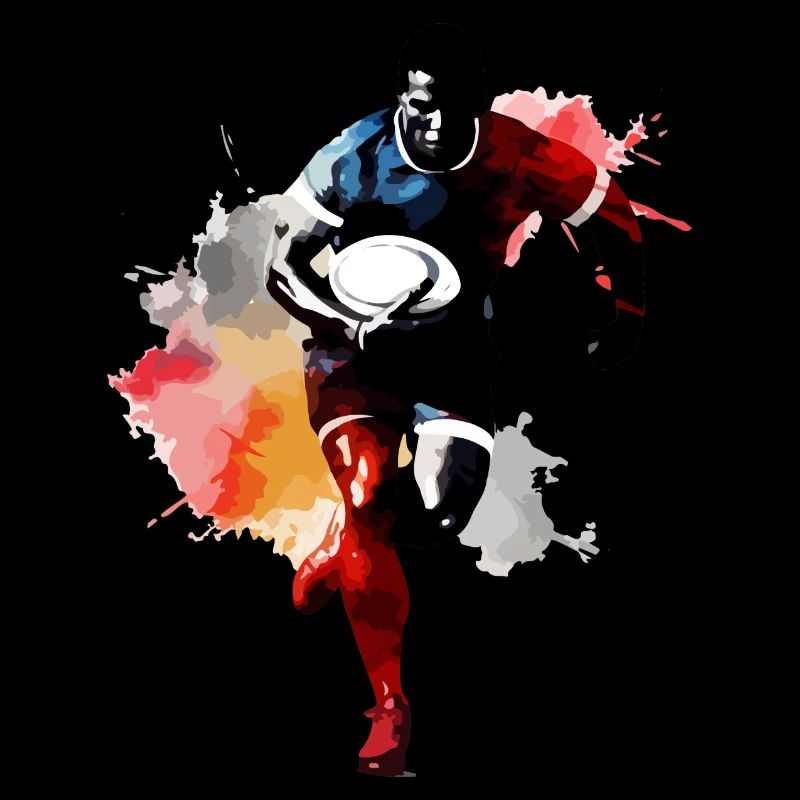 Teddy, der Rugbyspieler