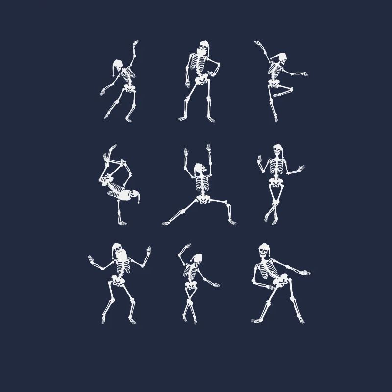 Dynamic dance silhouettes