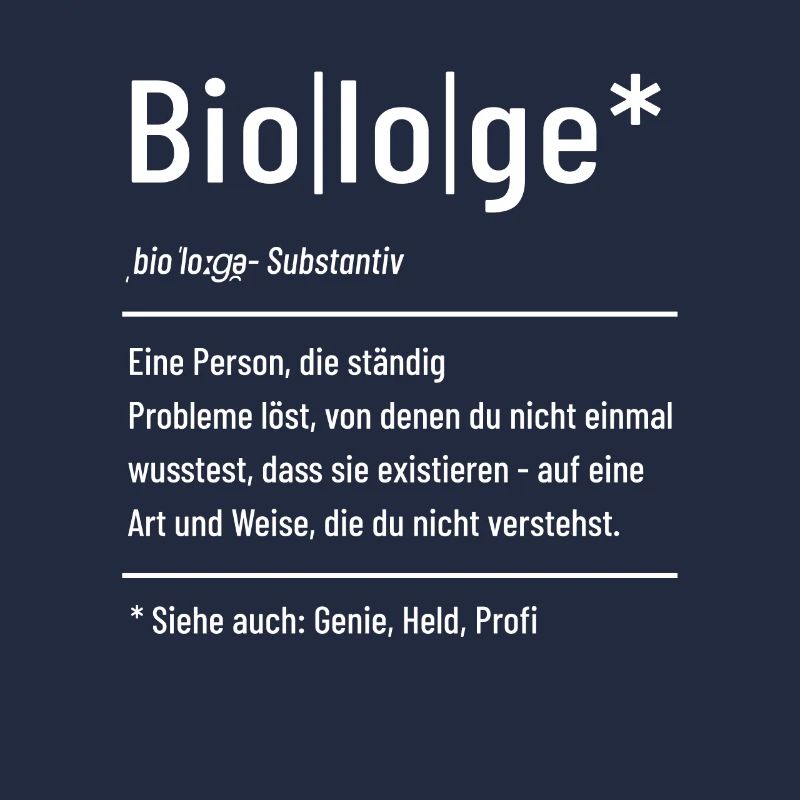 Biologe - Definition - Lexikon