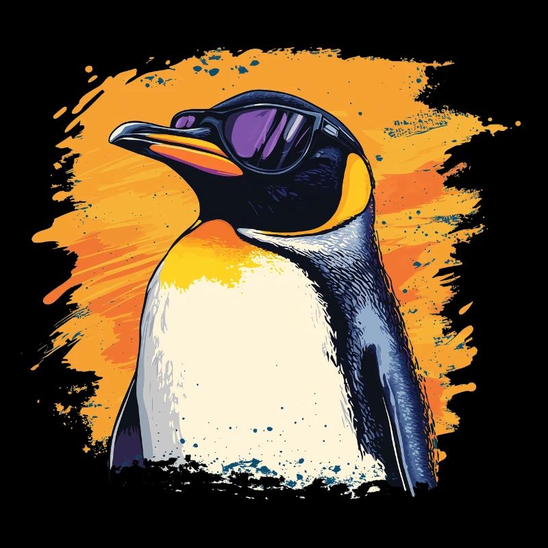 Pinguin cool Sonnenbrille Tiere Tier