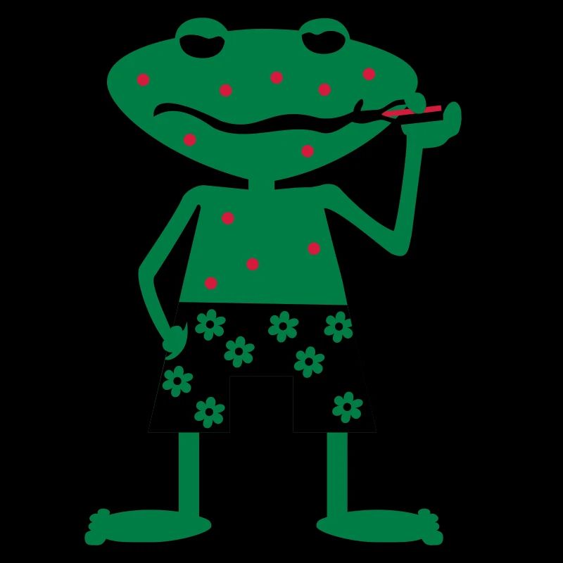 kranker frosch