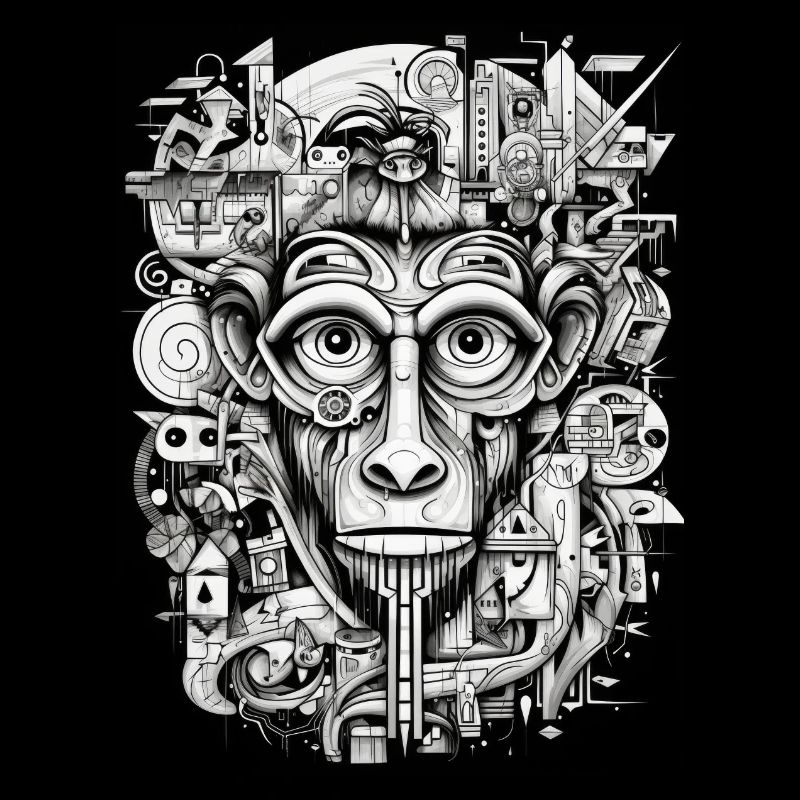 [MB] "Wise Look" Pensive Monkey