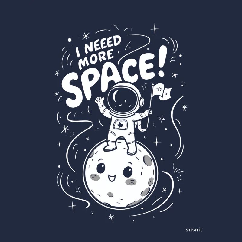J’ai besoin de plus d’astronaute spatial sur la Lune