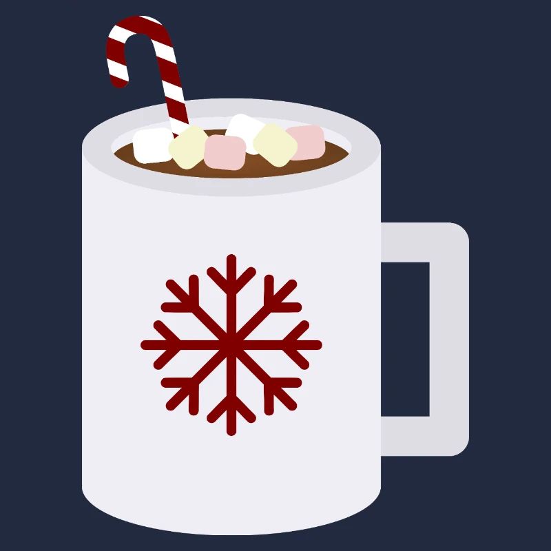 Snowflake Cocoa Mug Kunst