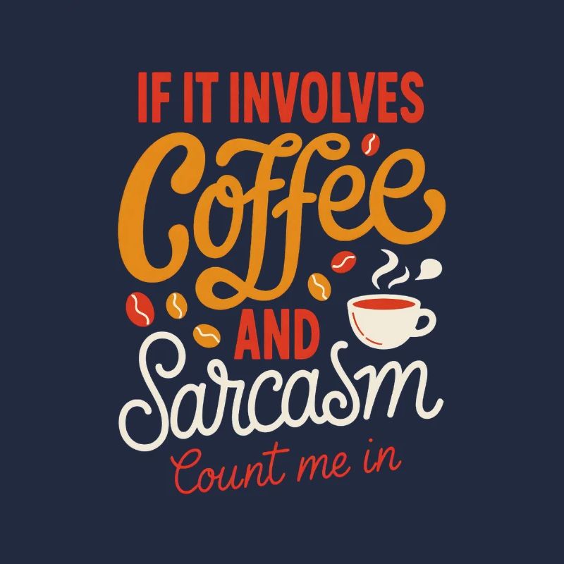 Café et sarcasme, comptez sur moi