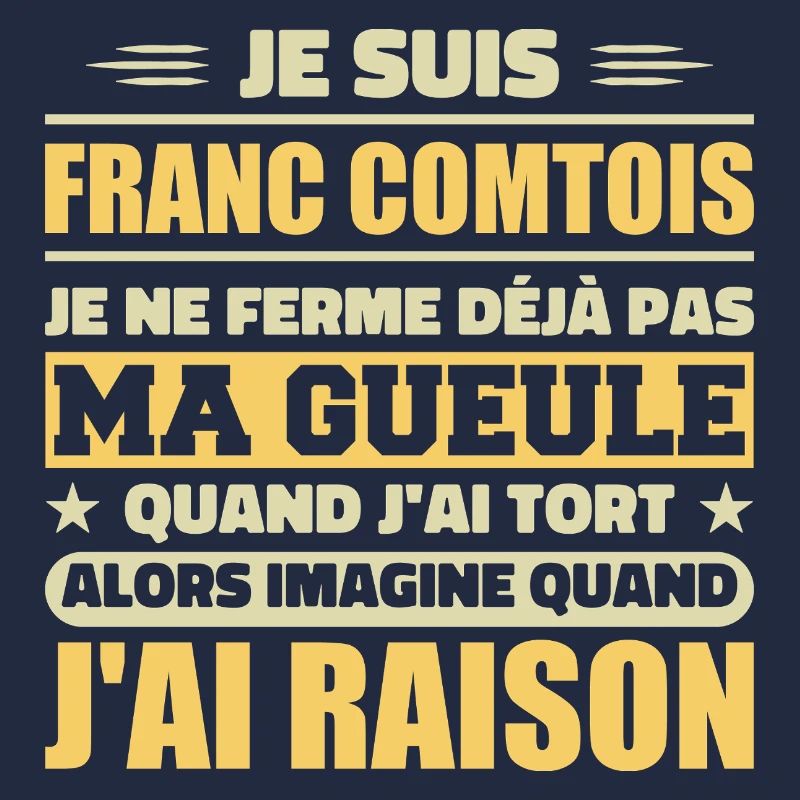 Franc comtois Ich halte meinen Mund nicht zu frank comté