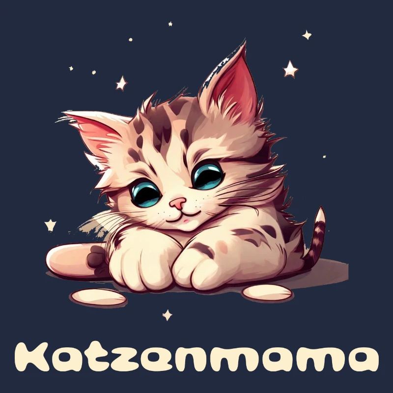 Cat Mom Cute Kitten