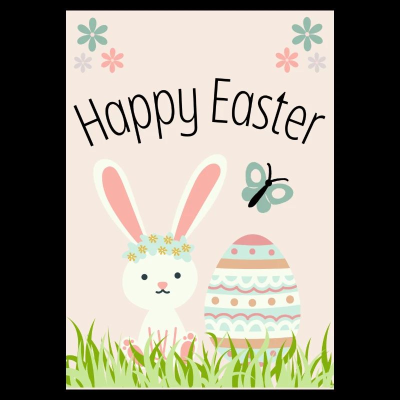 Joyeux lapin de Pâques