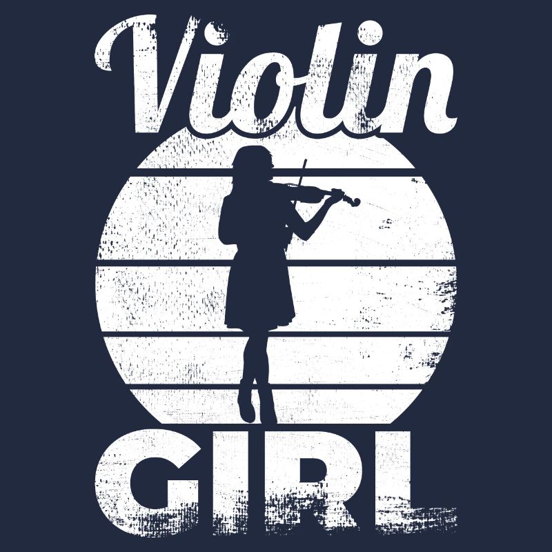 Lustiges Violin Mädchen