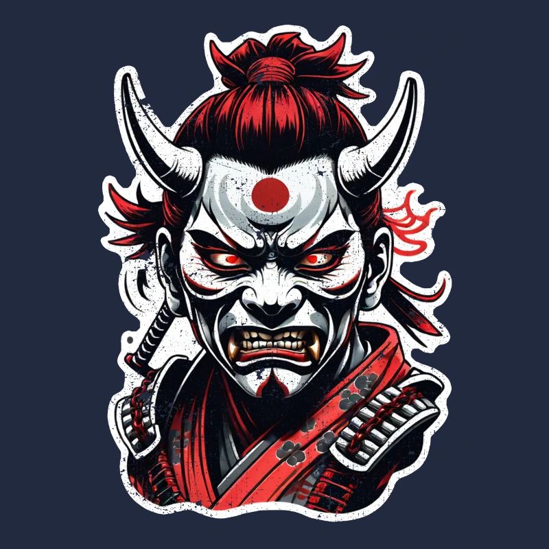 Samurai-Krieger - Japan - Dämon