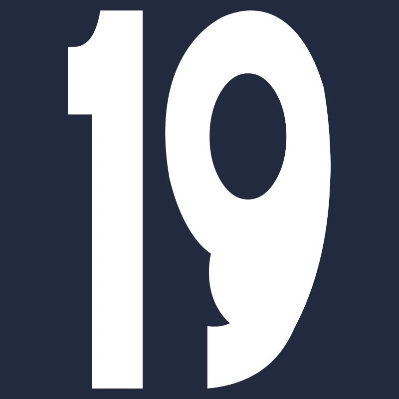 19 Nineteen Number 19