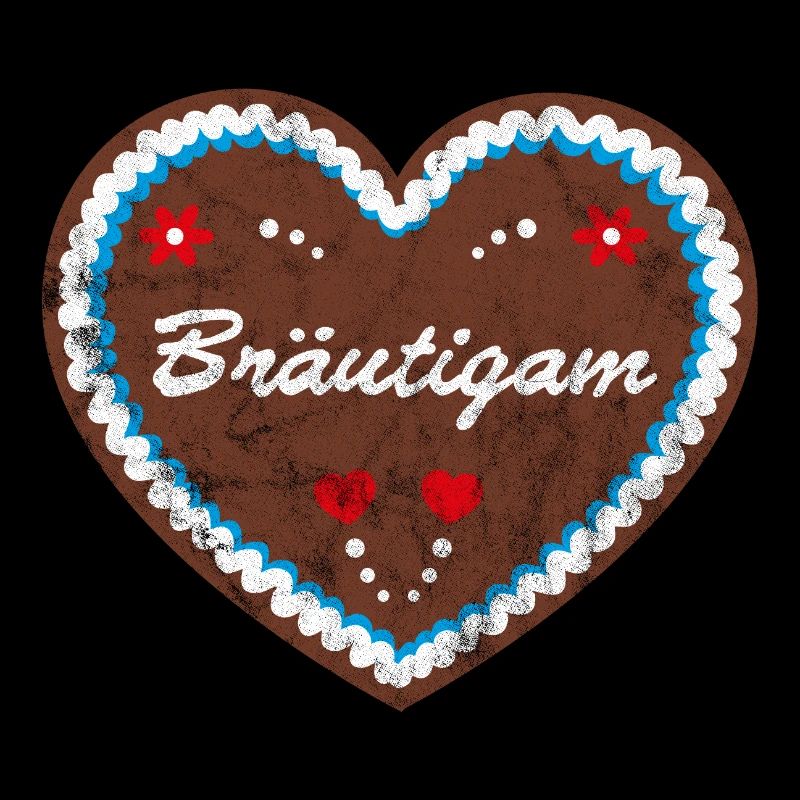 Lebkuchenherz "Bräutigam" JGA