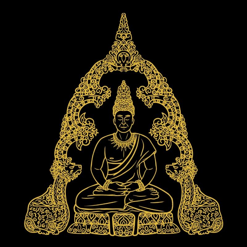 Bouddha en or