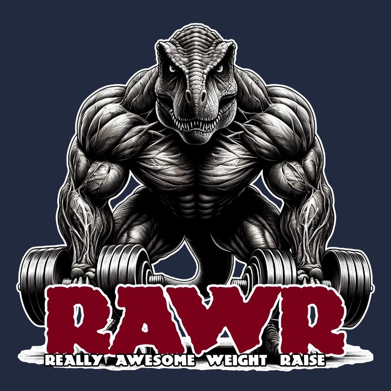 T-Rex Dumbbell RAWR