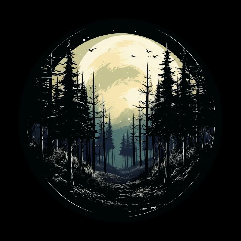 Forest night