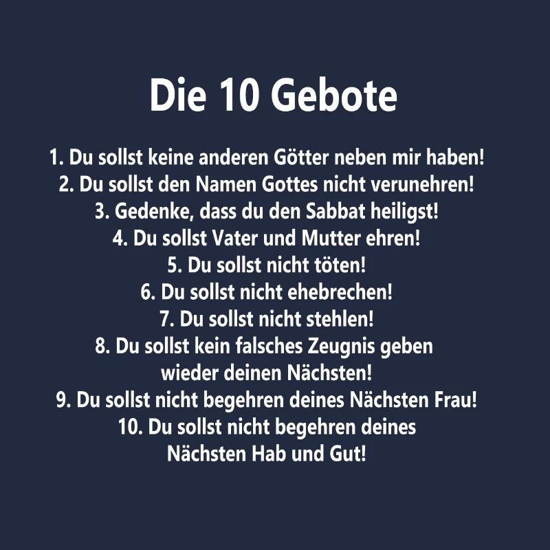 10 commandements