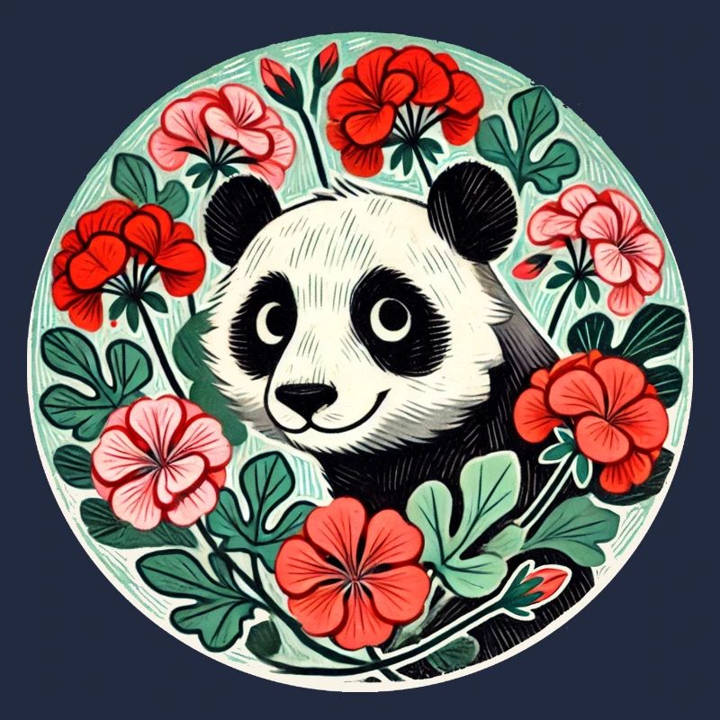 Géraniums pandas