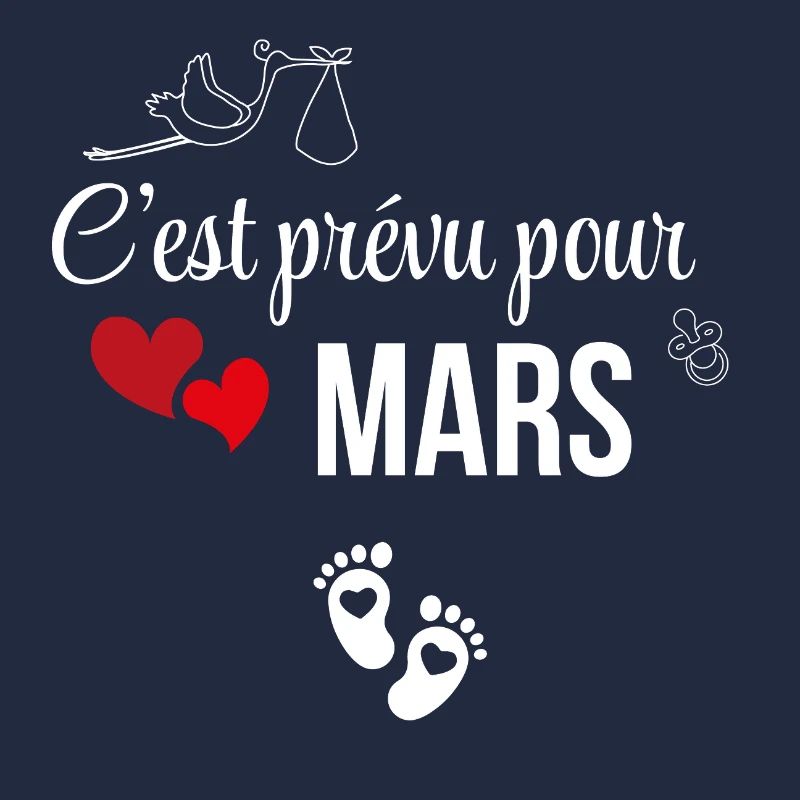 C’est prévu pour mars - annonce de grossesse