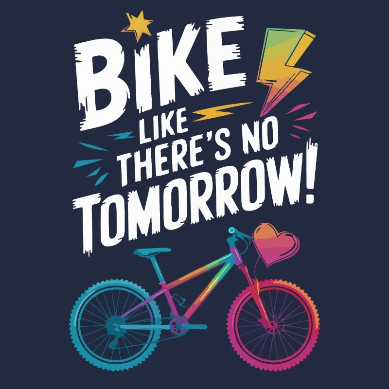 Conception de citation de motivation de vélo