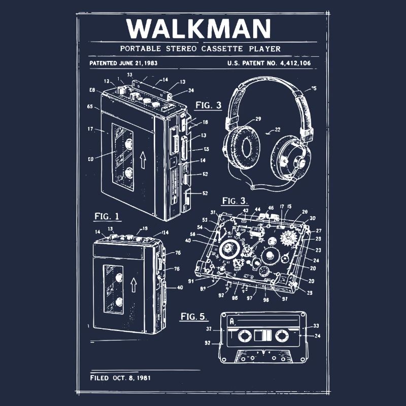 Schéma du plan Walkman