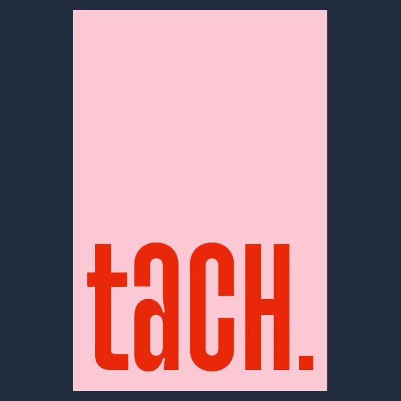 Tach - rosa rot