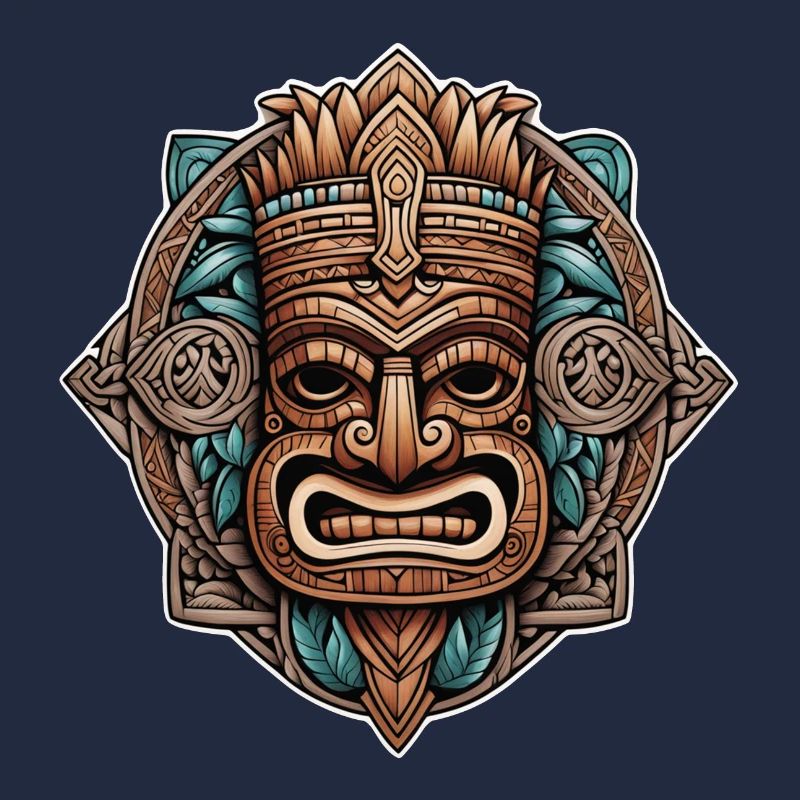 Tiki Beach - Polynesia Statue
