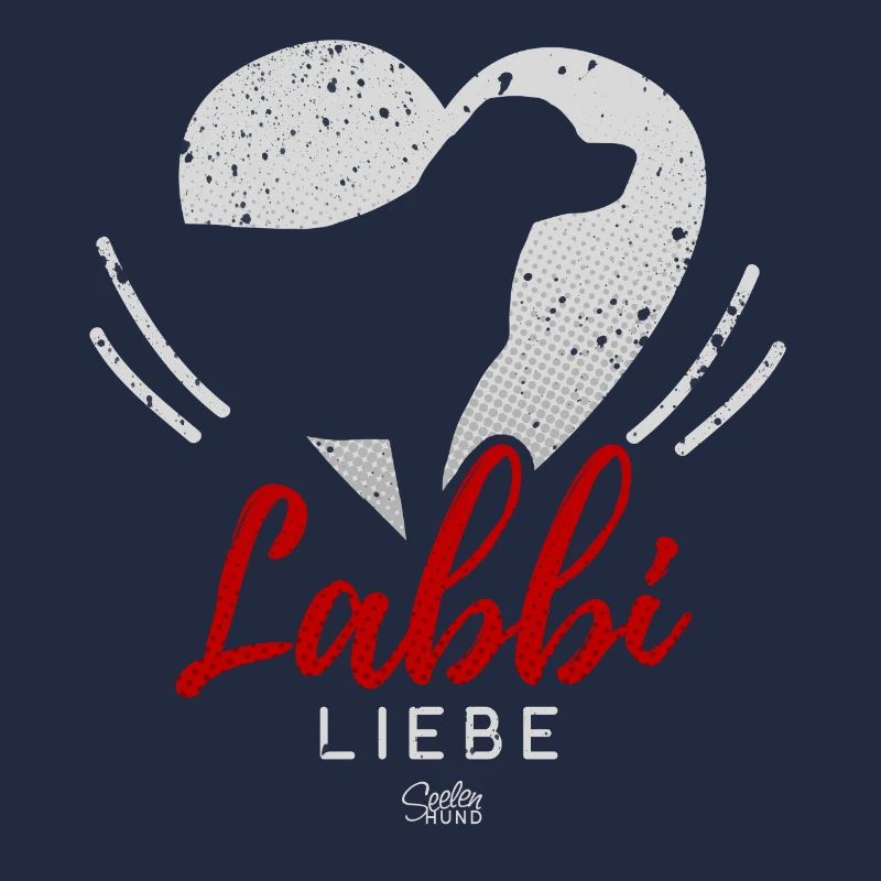 Labrador Liebe mit Herz