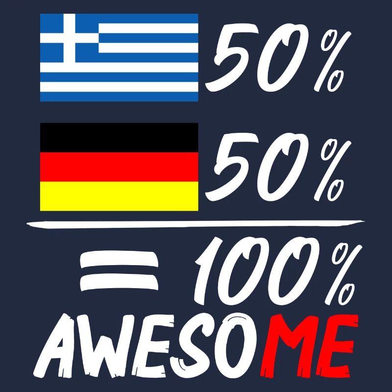 50% Griechisch 50% Deutsch