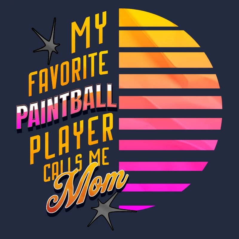 Ma joueuse de paintball préférée m’appelle maman