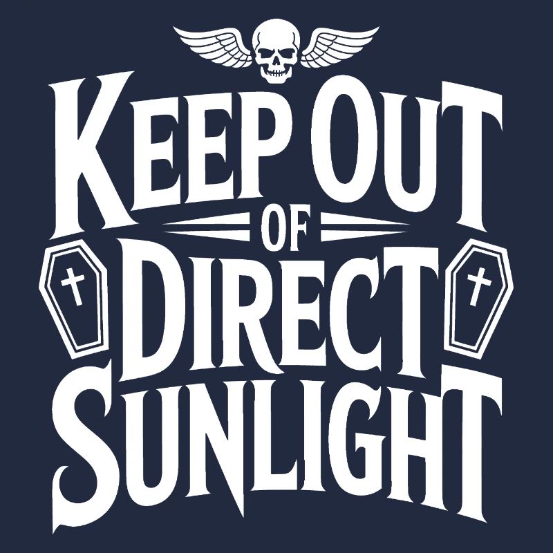 Von direkter Sonneneinstrahlung fernhalten! Vampir Goth Emo