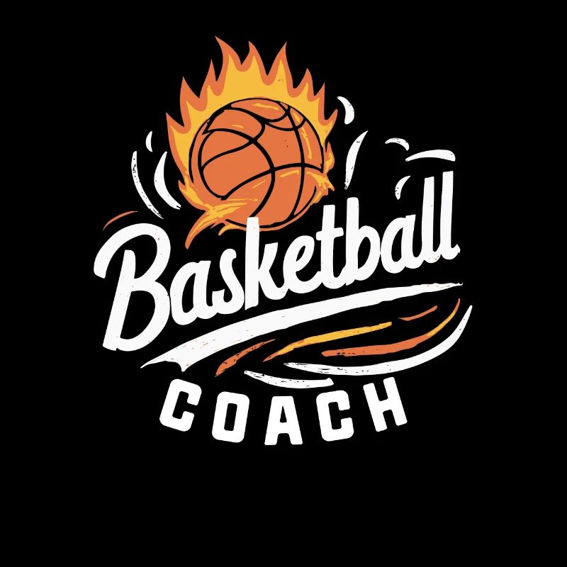 Basketball-Feuer-Coach