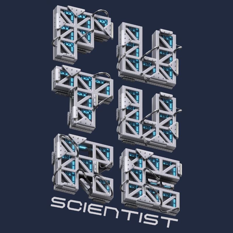 Scientist, 3D Futuristic, Future Sci Fi