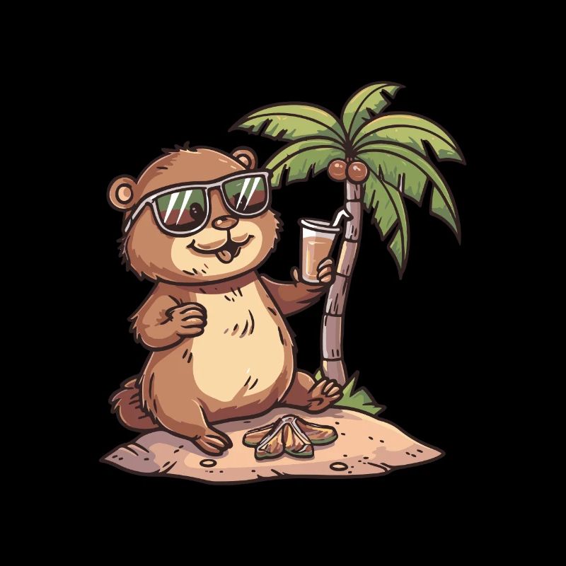 Castor, Île, Été, Palm