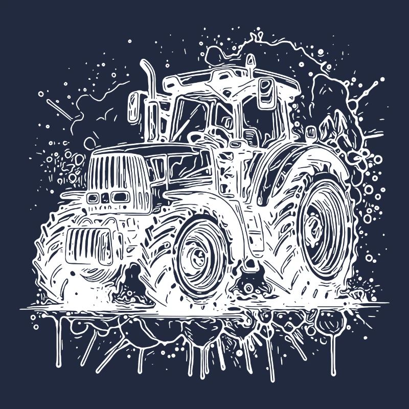 Conception d’éclaboussures de tracteur avec des experts en tracteurs de terrain