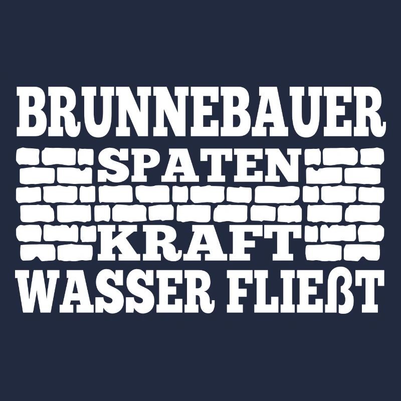 Construction de puits, bêche, puissance, coulée d’eau, constructeur de puits