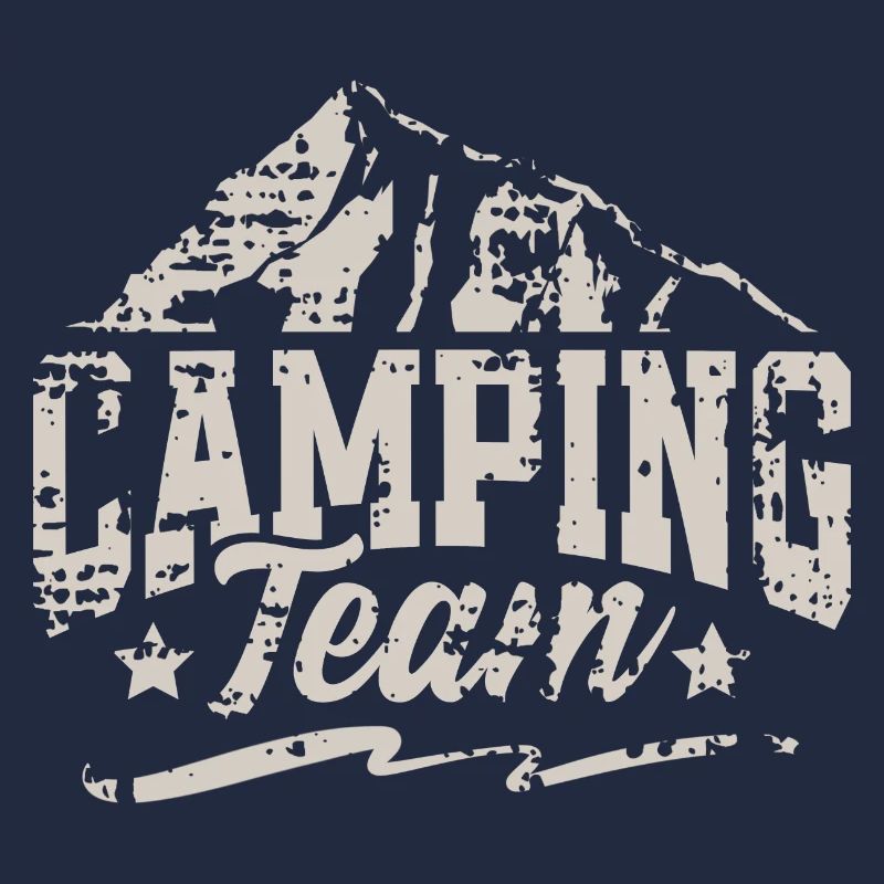 Équipe de camping Camper Campen