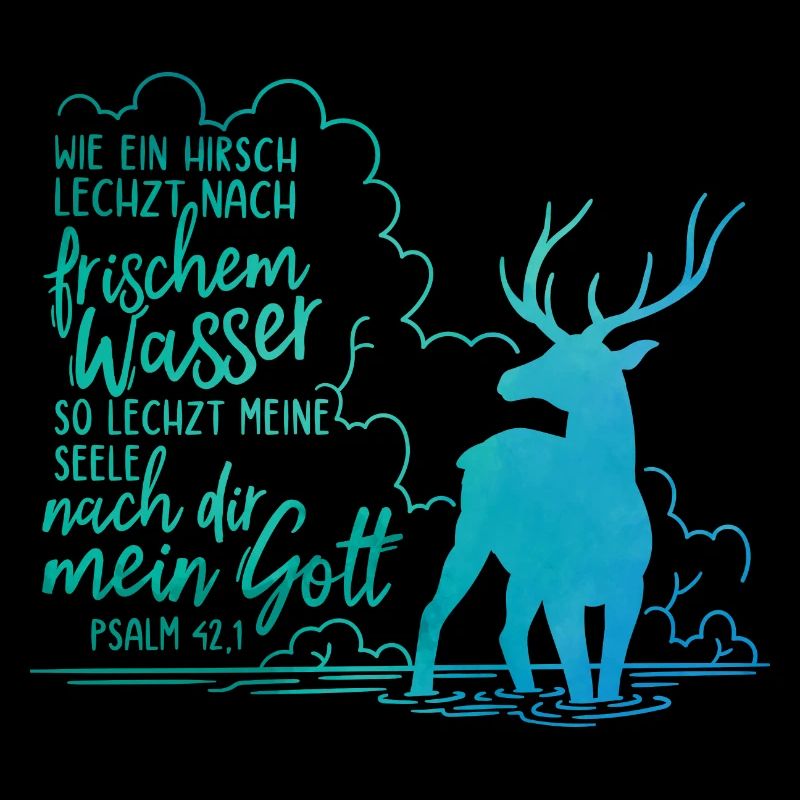 Wie ein Hirsch lechzt nach frischem Wasser