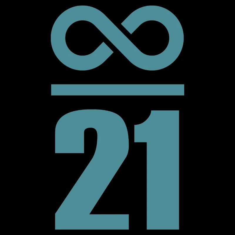 Infinite by 21 million Bitcoin