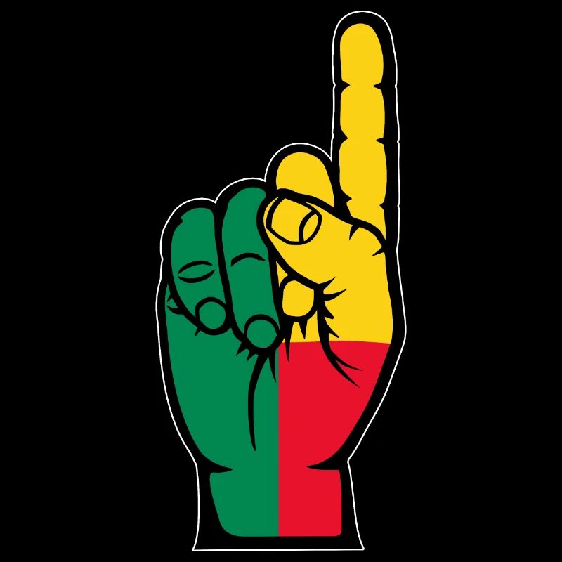 Benin Flagge Nummer 1