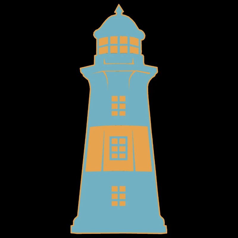 Phare sur la côte maritime