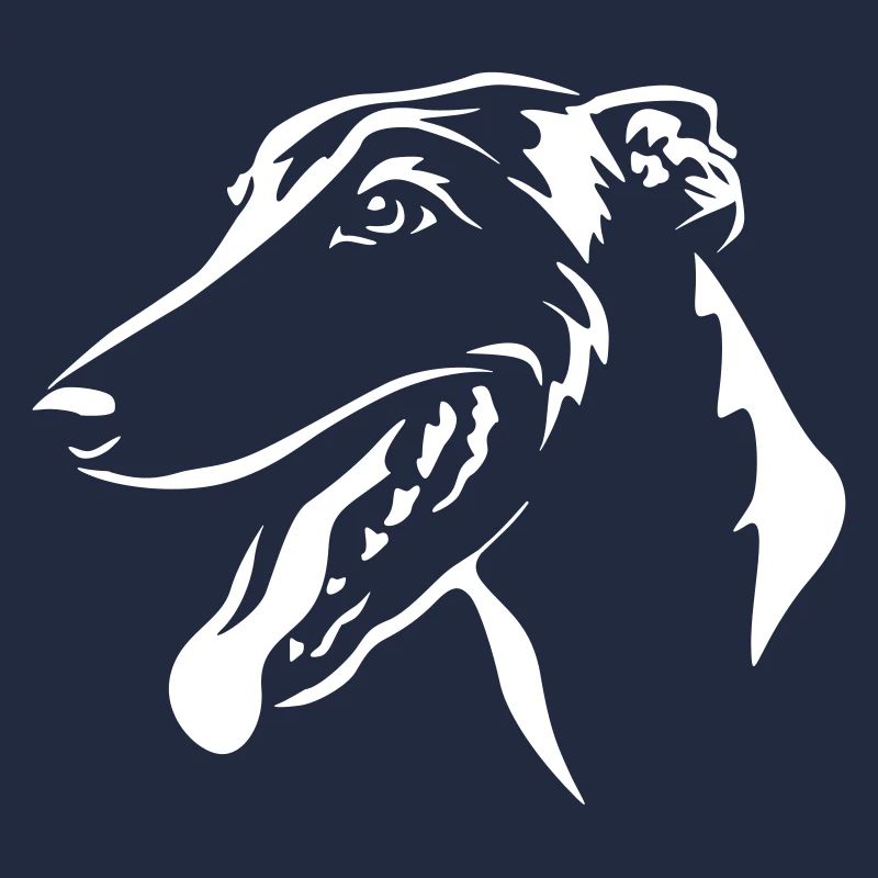 Greyhound Kopf "Black Edition"