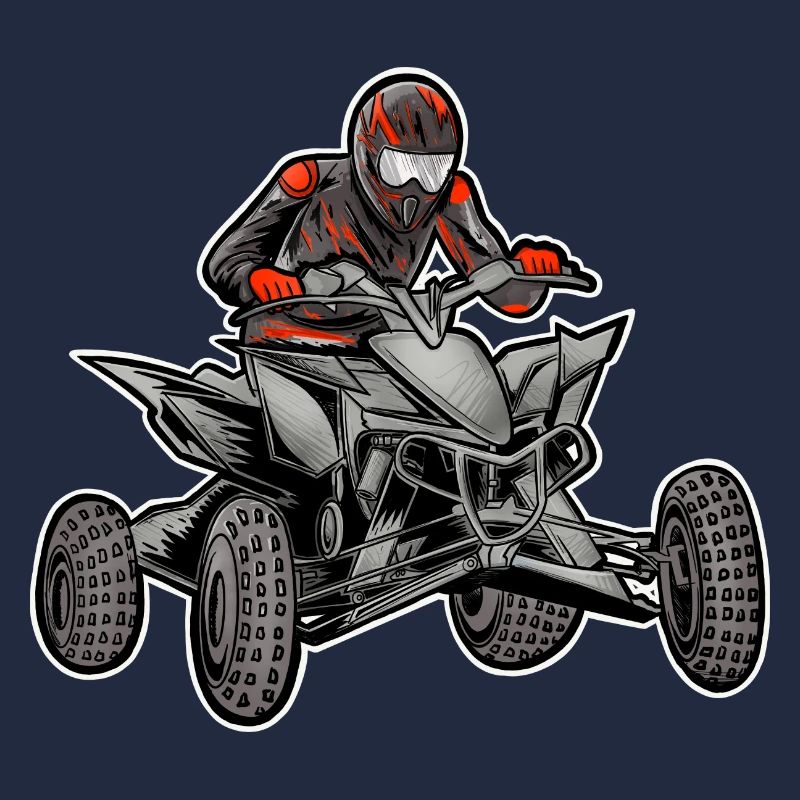 Quad ATV Offroad Quadfahrer