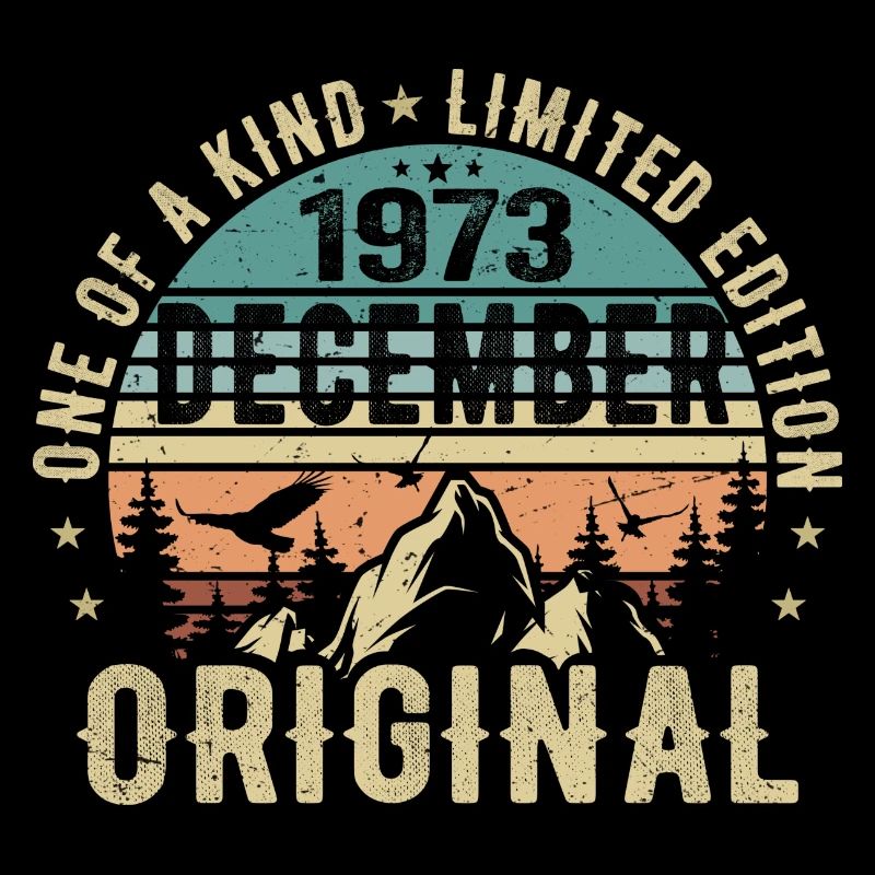 Légendes Anniversaire Décembre 1973 Naissance Cadeau
