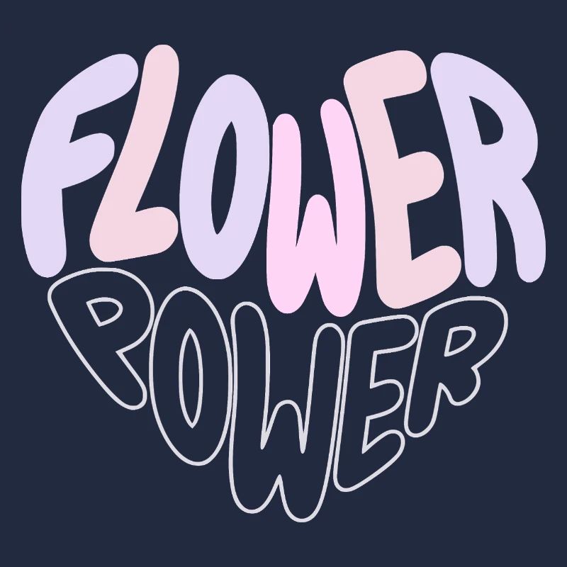 Pastel Flower Power Rétro