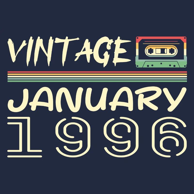 Vintage Janvier 1996 - Anniversaire Janvier 1996