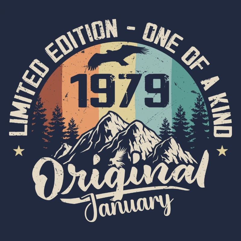 Januar 1979 Originales Geburtstagsgeschenk zum 46. Geburtstag