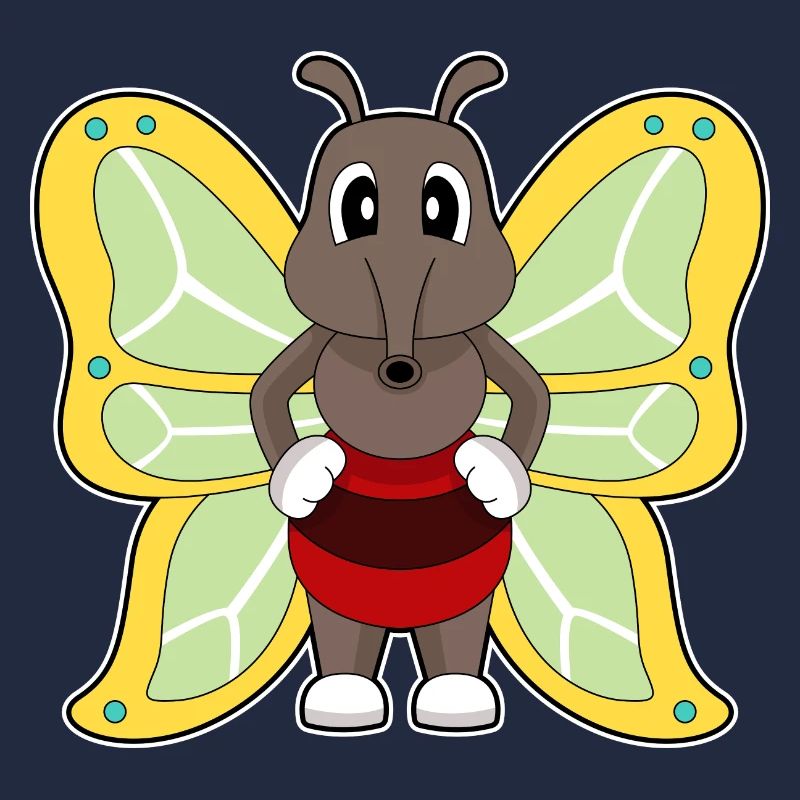 Moustique papillon